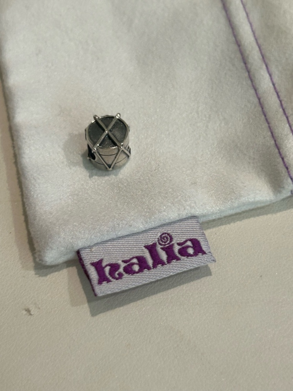Halia “Unique Beat” Charm - Sterling Silver
